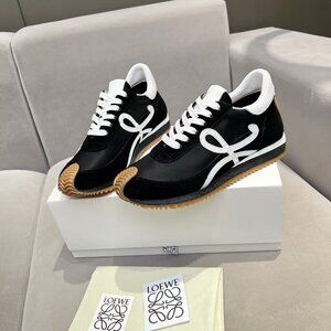 Loewe Flow Runner Sneakers | Black/White Contrast | Brand New